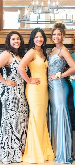 Jovani Ellie Wilde Beaded Mermaid Prom Dress with Cut Out thumbnail 3