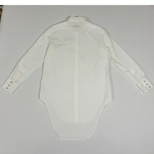 Rag & Bone White Cotton Silk High-Low Button Down Tunic Shirt Small USA thumbnail 9