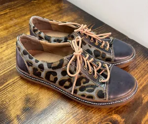 Spring Step‎ La'Artiste Calf Hair Animal Print Sneakers Size 5 (Size 5) thumbnail 1