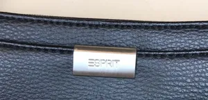 Esprit VTG Y2K Faux Leather Vegan Small Black Carry Hand Bag thumbnail 2
