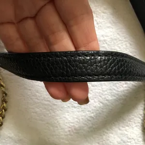 Michael Kors Black Shoulder Bag with Gold Accents thumbnail 5