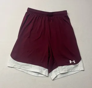 Under Armour Maroon Athletic Shorts Drawstring Men’s Large thumbnail 1