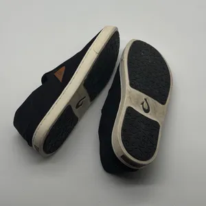 OluKai Pehuea Black Mesh Slip On Sneakers Drop In Heel Womens 9 thumbnail 8