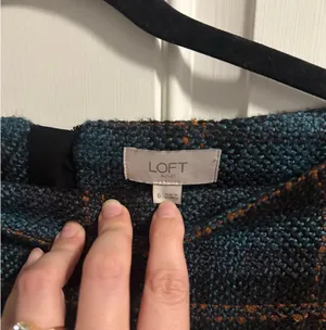 LOFT Plaid Mini Skirt thumbnail 3