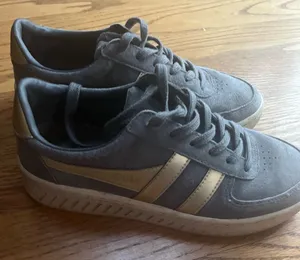 Gola Grandslam blue suede sneakers Size 7 thumbnail 1