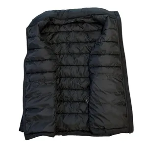 2 Degrees Heat Womens XXL Black Puffer Vest Lightweight Quilted Zip thumbnail 3