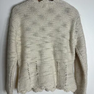 Alps Women's Vtg 100% Wool Chunky Cottagecore Button Cardigan Sweater Medium thumbnail 10