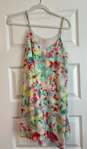 Boutique Floral Dress Multi thumbnail 1