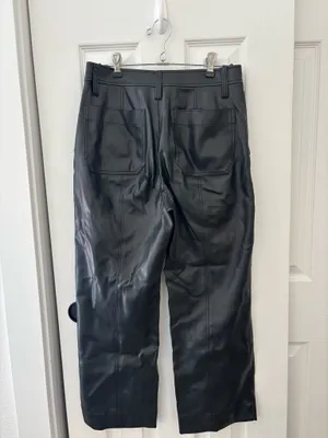 Madewell Faux Leather Pants thumbnail 4