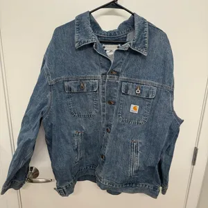 Carhartt Denim Button Down Jacket thumbnail 1