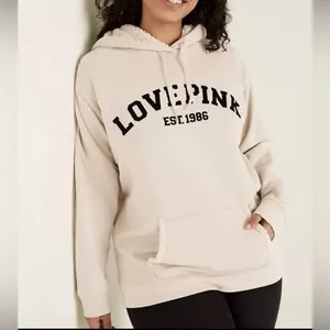Victoria’s Secret PINK Limited Edition Campus Sherpa Lined Pullover Hoodie thumbnail 1