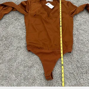 Abercrombie & Fitch Long Sleeve Wrap Bodysuit thumbnail 5