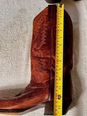 VTG Cowboy Boots Dan Post Wom Sz 8.5 Western Wear Embroidery Stitch Detailed-Boh thumbnail 15