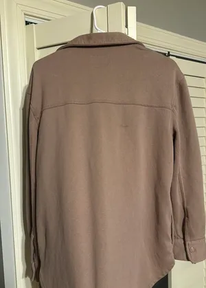 Abercrombie Fleece Button Down Top thumbnail 2