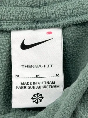 Nike Therma-FIT One Women’s Loose‎ Fleece Pants Green Sweatpants Size Medium thumbnail 8