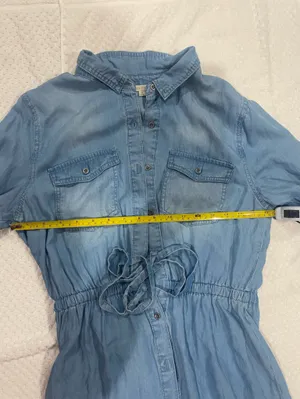 Love Tree Light Blue Denim Shirt thumbnail 2