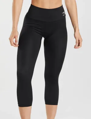{Gymshark} Training 7/8 Leggings in Black thumbnail 1