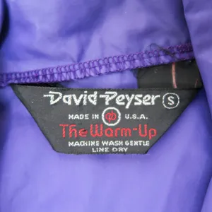 Vintage 80s David Peyser Kansas State Wildcats Windbreaker thumbnail 8