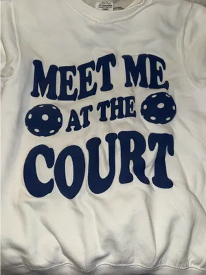 Pacific&Co pickleball sweatshirt thumbnail 1