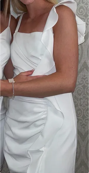 White mini dress thumbnail 5