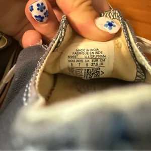 Converse Chuck Taylor All Star Low Top Canvas Sneaker Blue Grey Navy‎ Lace Up W7 thumbnail 5
