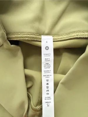 lululemon InStill High-Rise Leggings Bronze Green Size 8 thumbnail 7