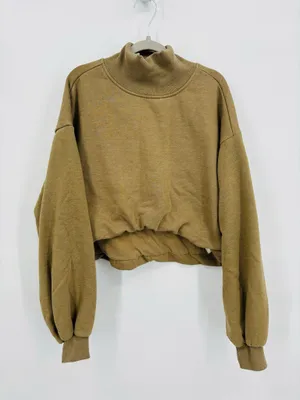 Anthropologie Pilcro funnel neck bubble-hem pullover thumbnail 4