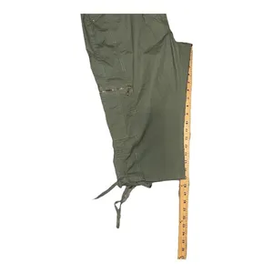 White House Black Market Olive Green Cargo‎ Capri, Size 14 thumbnail 6