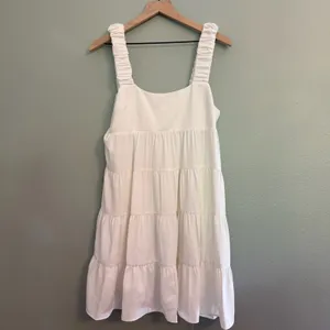 new amanda uprichard nicolia ivory tank mini dress size Large thumbnail 3