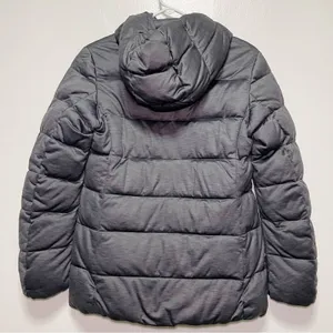 Uniqlo Gray Puffer Hooded Jacket thumbnail 6