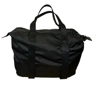 Lululemon‎ All Day Asana Black Nylon Tote Gym Travel Bag thumbnail 2