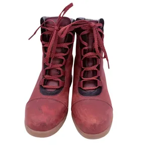 Forsake Women's Burgundy Alma Lace Up Wedge Shoes Size 8 thumbnail 3