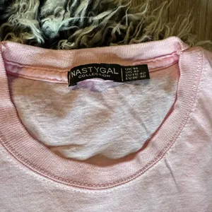 💖Nasty Gal F*^k Off Light Pink Oversized Sleep Tee thumbnail 8