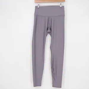 Alo Yoga Airlift High Waist Leggings Purple Lavender Size L thumbnail 2