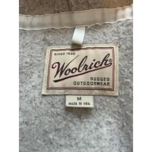 Woolrich soft sherpa hooded jacket beige size med thumbnail 3