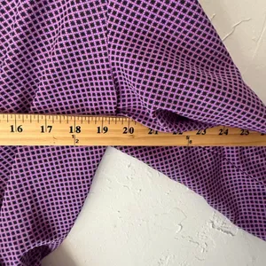 Vintage Jonathan Martin Purple Geometric Midi Dress Kentucky Derby‎ Old Money M thumbnail 7