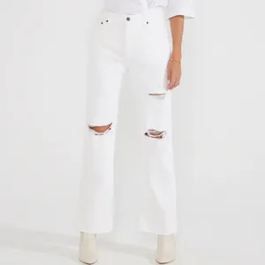 Etica Amis Mid Rise Boot Jeans Vintage White thumbnail 10