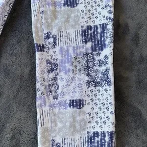 Kensie Patchwork Blue Combo Jeans High rise size 4 / 27 thumbnail 5