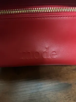 Mode red quilted shoulder bag thumbnail 4
