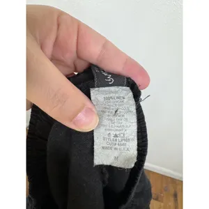 Match Point Black 100% Linen Balloon Lantern Pants Womens Medium LP169 USA Made thumbnail 5