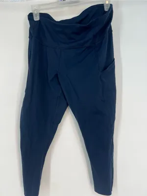 Lululemon Navy High-Waist Athletic Capri Leggings with Pockets thumbnail 5