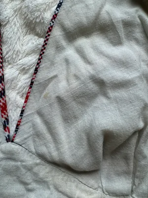 Red, White, Blue Plaid Vintage Halter Crop Top thumbnail 8