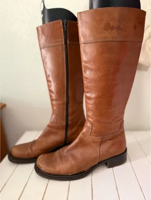 Vero Cuoio Tan leather knee thumbnail 1