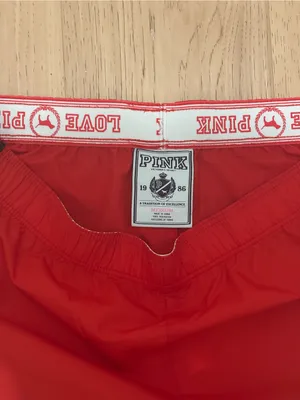 PINK Victoria's Secret Red Athletic Shorts thumbnail 5