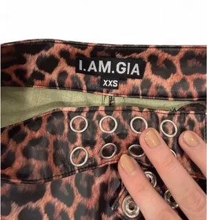 I.AM.GIA Reika Mini Skirt Cheetah Print XXS thumbnail 8