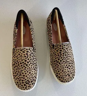 Dr. Scholl's Shoes Jot It Down Women's Size 6M Slip On Tan Cheetah Print Flat thumbnail 1