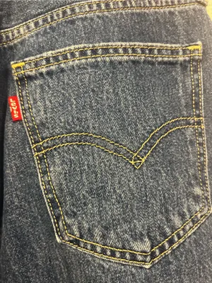 Levi’s Low Pro Straight leg Mid Rise Distressed knee jeans size 25 thumbnail 14