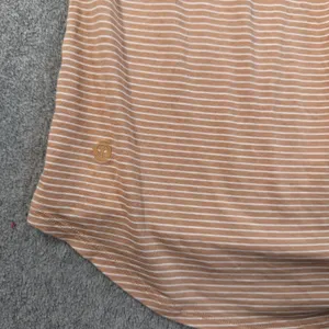 Lululemon Racerback Tank Top Women's Small Brown/White Active Gym No Size Tag thumbnail 4