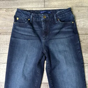 Bandolino Dark Blue Straight Leg Jeans thumbnail 2