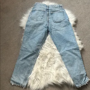 Zara Light Blue Boyfriend Jeans thumbnail 3